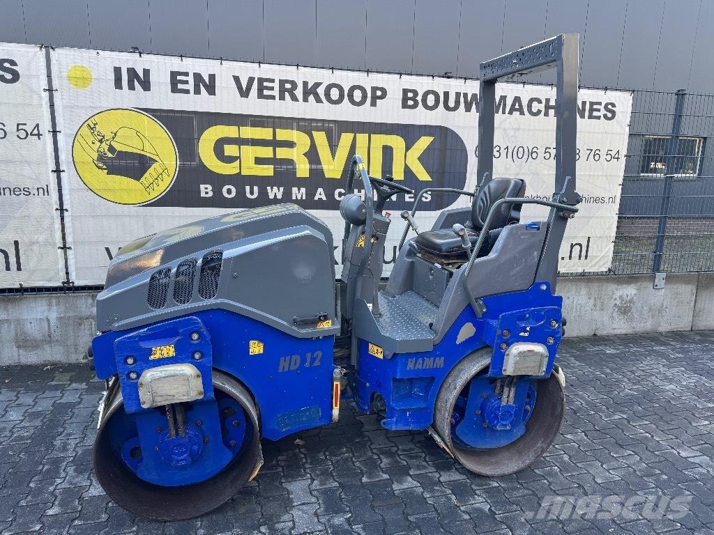 Hamm HD 12 VV Двойни барабанни ролки
