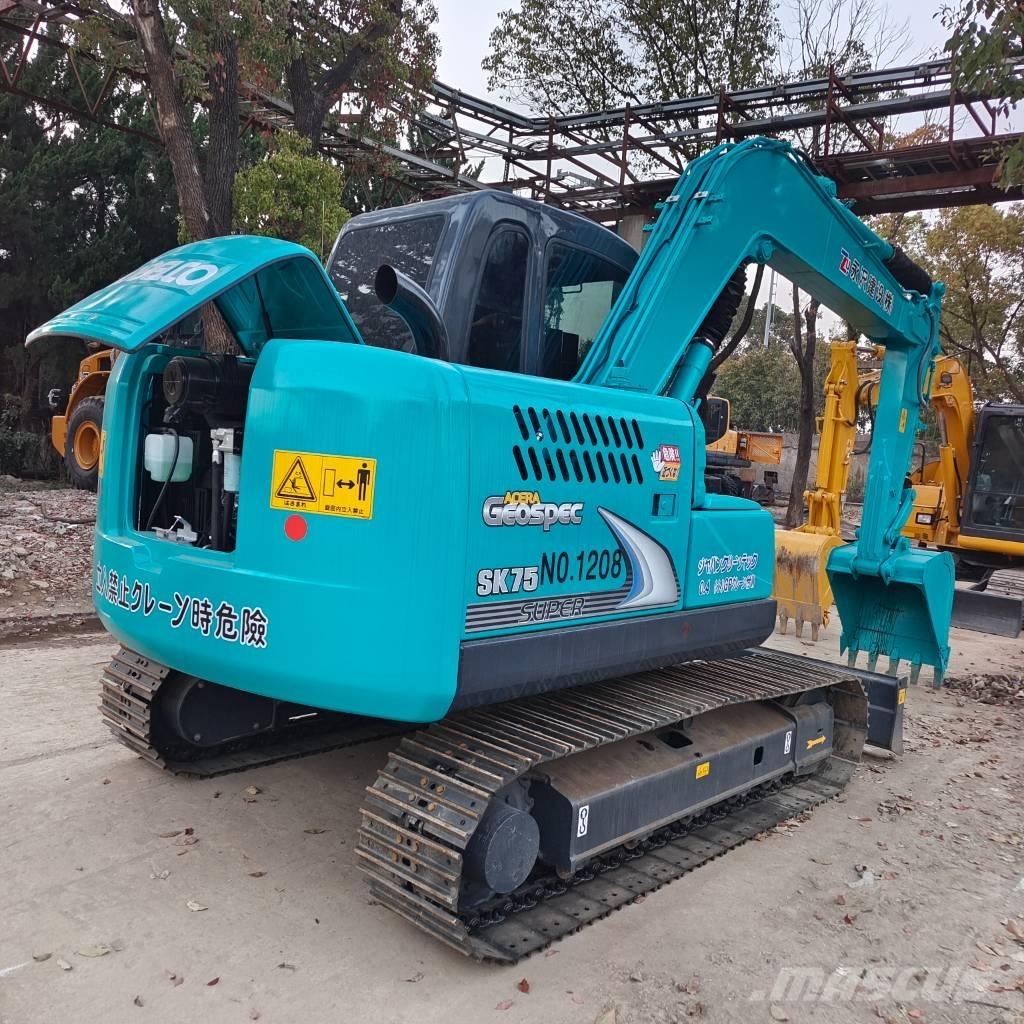 Kobelco SK 75 CSR Верижен екскаватор