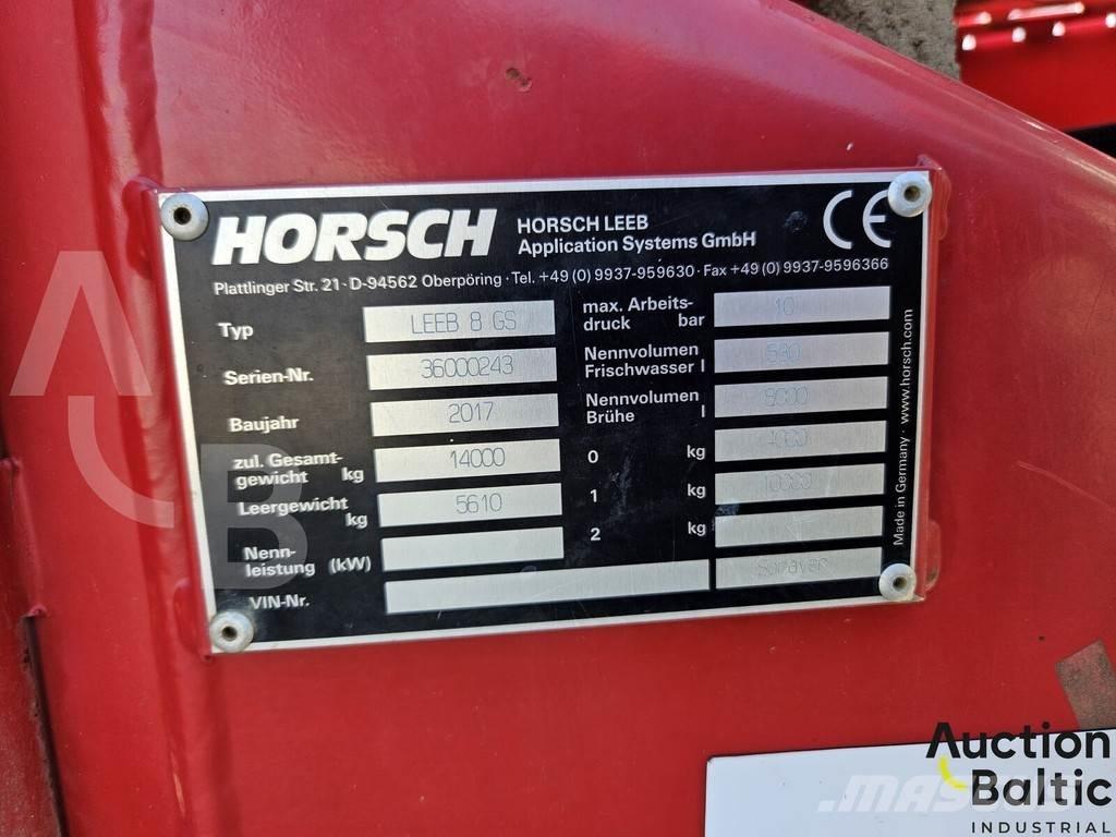 Horsch Leeb 8 GS Прикачни пръскачки
