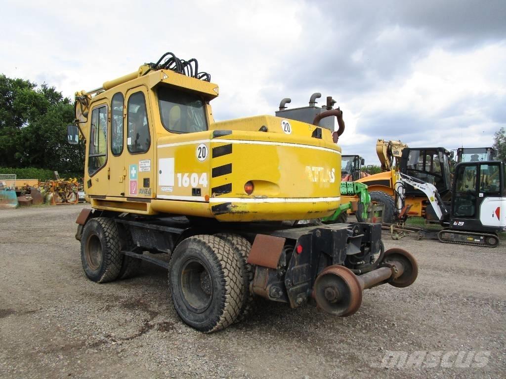 Atlas 1604 ZW Колесни екскаватори