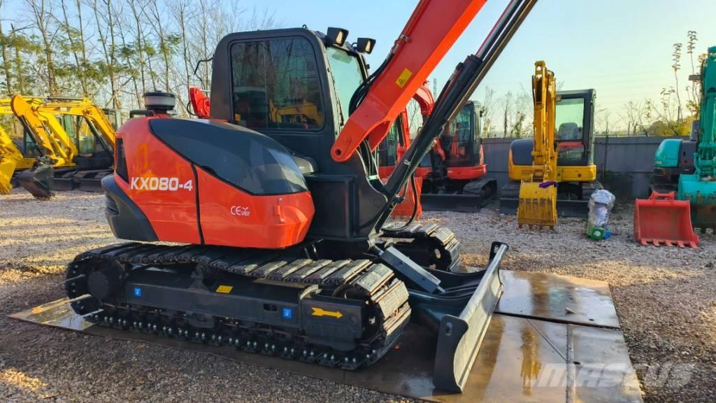 Kubota KX 080-4 Мини екскаватори < 7 т