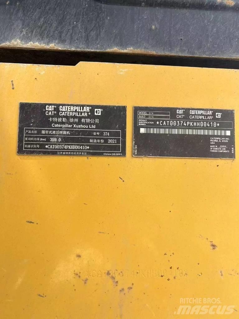 CAT 374 Верижен екскаватор