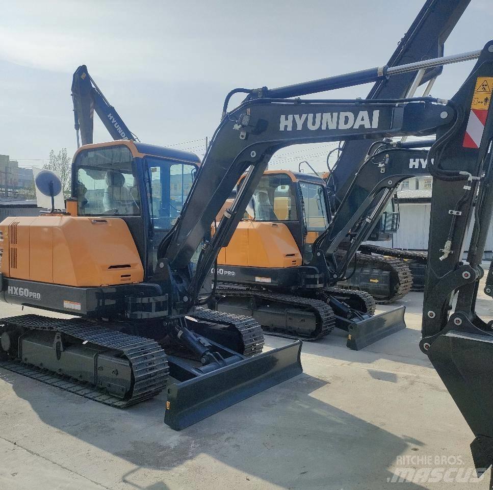 Hyundai HX 60PRO Верижен екскаватор