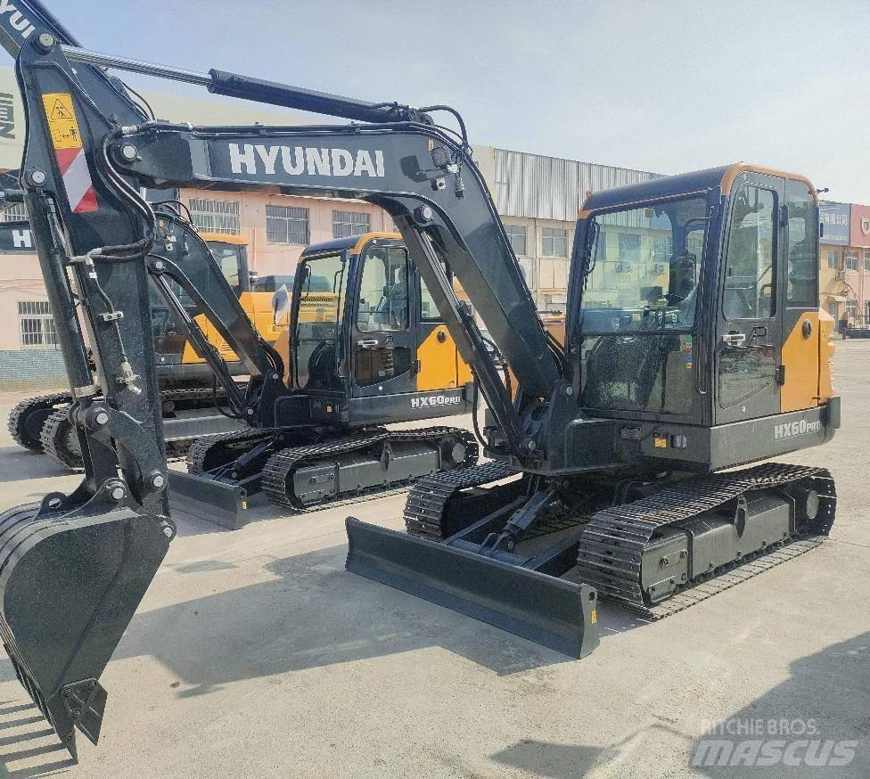 Hyundai HX 60PRO Верижен екскаватор