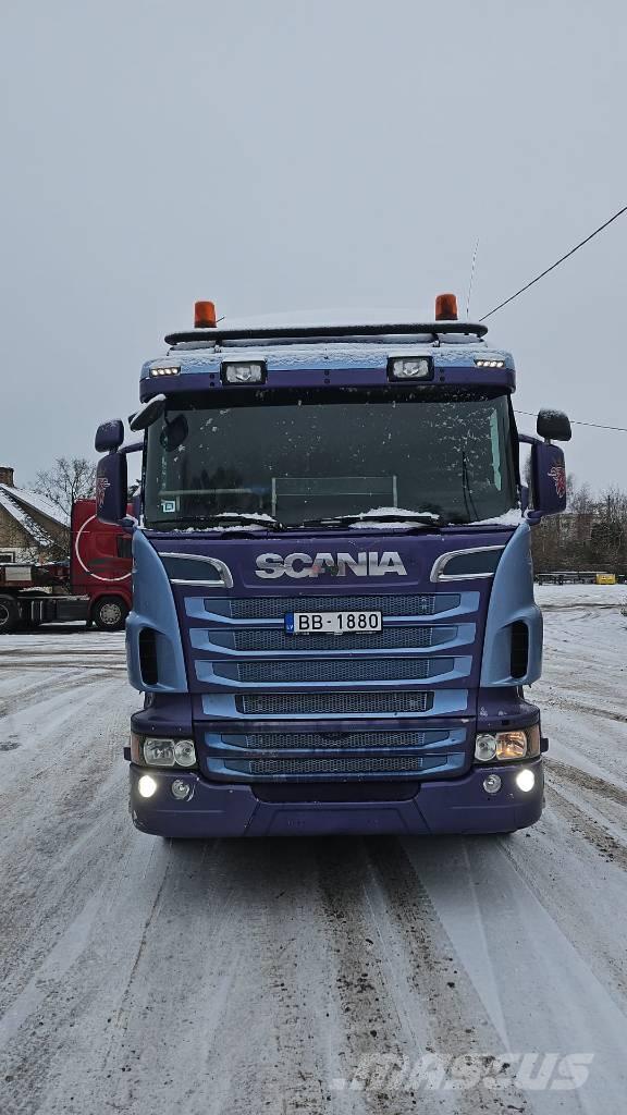 Scania R 500 За превоз на дървени трупи