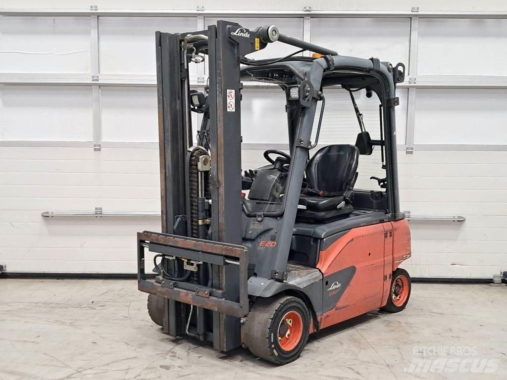 Linde E20PL-02 Електрически вилични кари-повдигачи