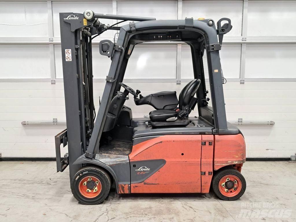 Linde E20PL-02 Електрически вилични кари-повдигачи