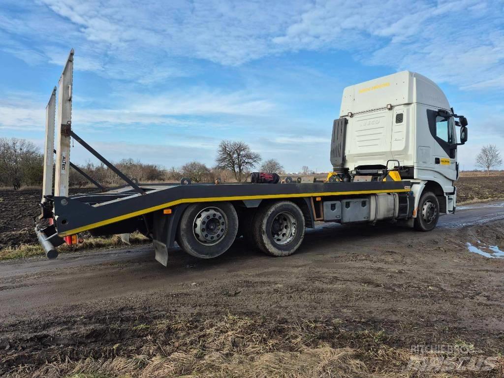 Iveco Stralis 420 Бордови камион / автолебедка