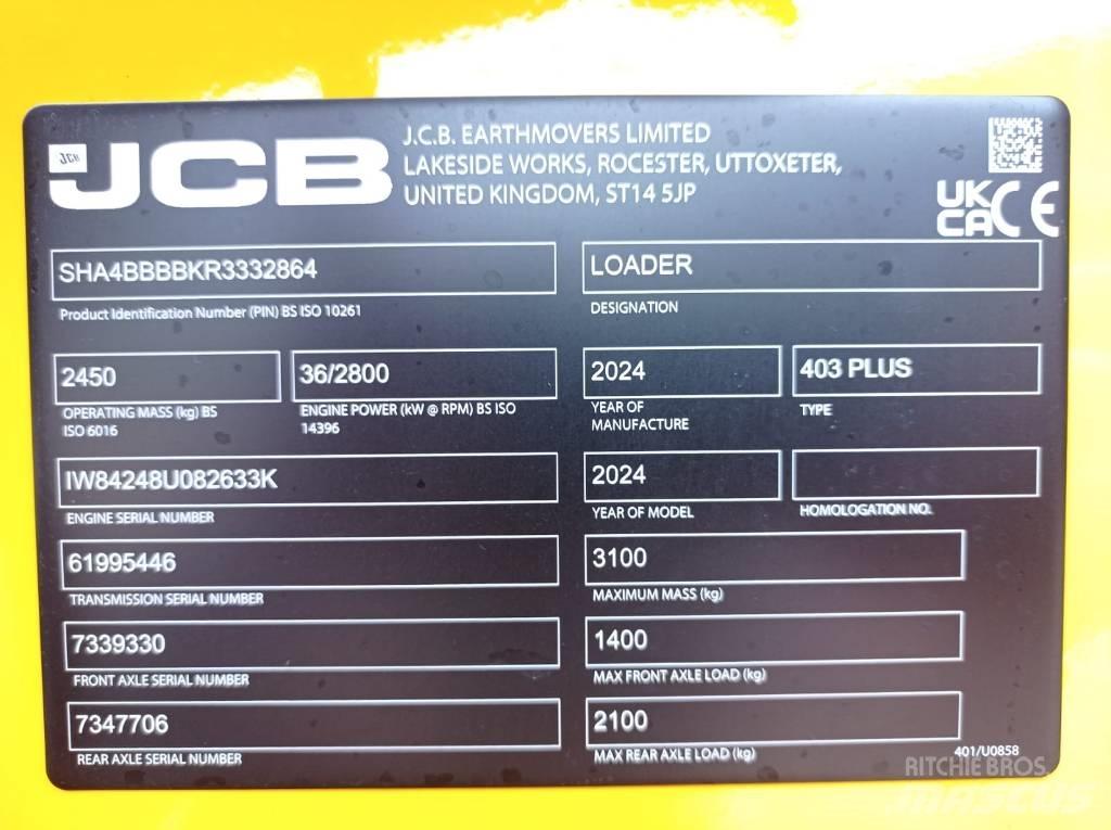 JCB 403 Многофункционални товарачи