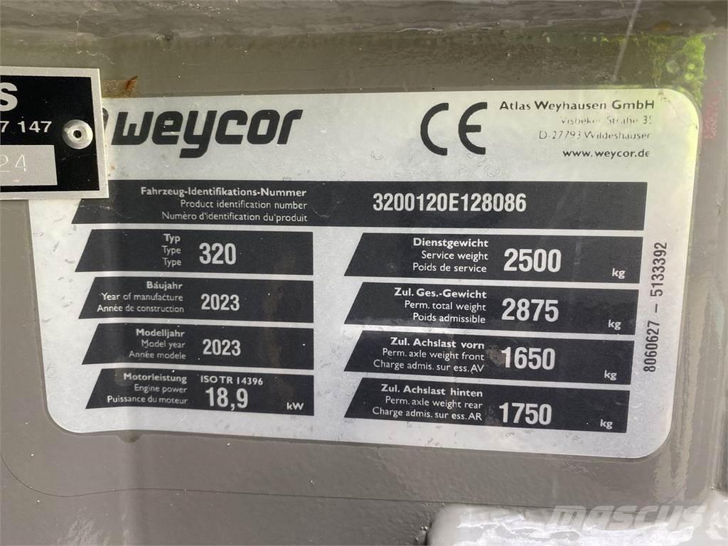 Weycor AR320 Cab Многофункционални товарачи