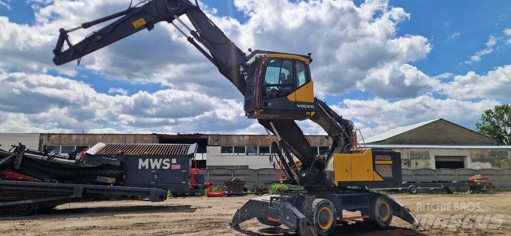 Volvo EW 240 E MH Оператори на отпадъци/индустрия
