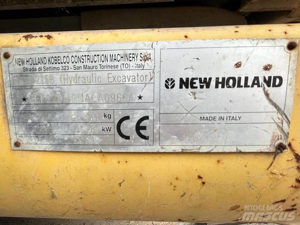 New Holland E215B Специални екскаватори