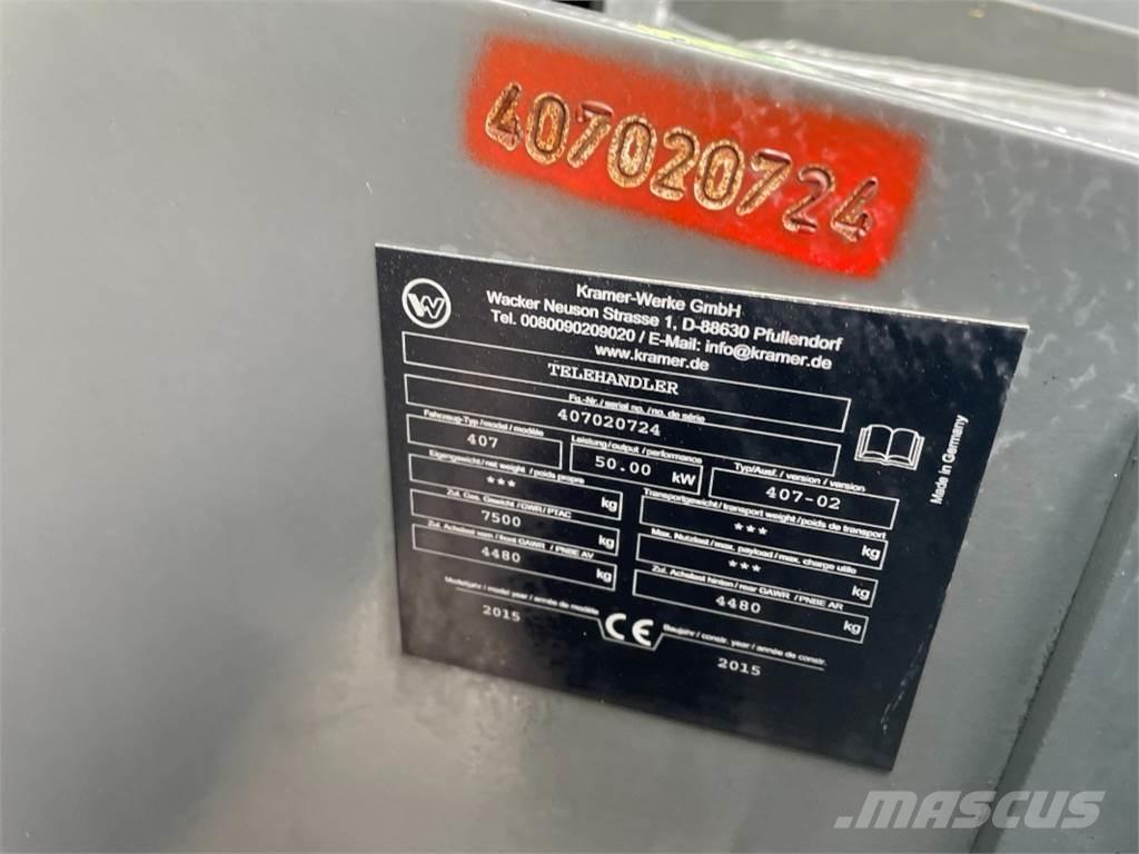 Kramer KT256 Телескопични товарачи