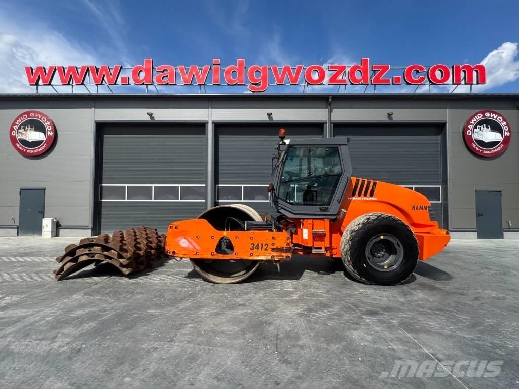 Hamm 3412 HT Еднобарабанни ролки
