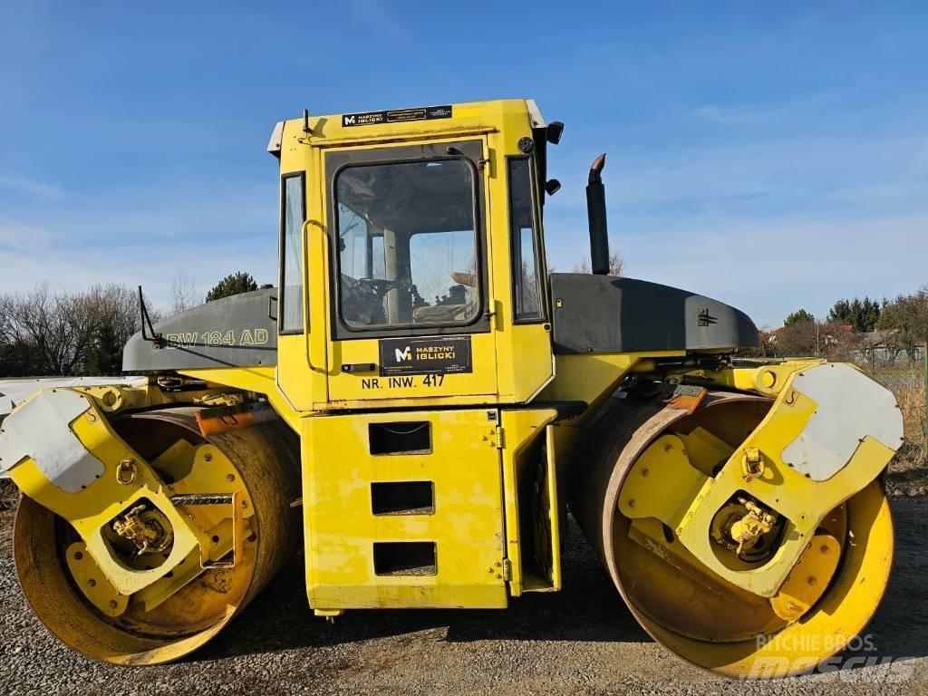 Bomag BW 184 AD Двойни барабанни ролки
