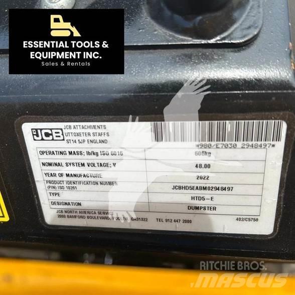 JCB HTD5E Странични самосвали
