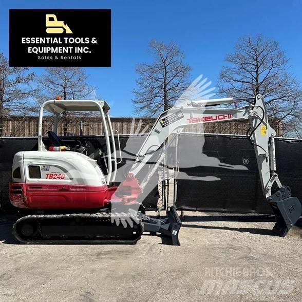 Takeuchi TB240 Мини екскаватори < 7 т