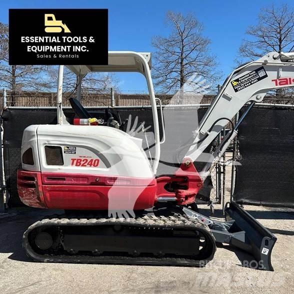 Takeuchi TB240 Мини екскаватори < 7 т