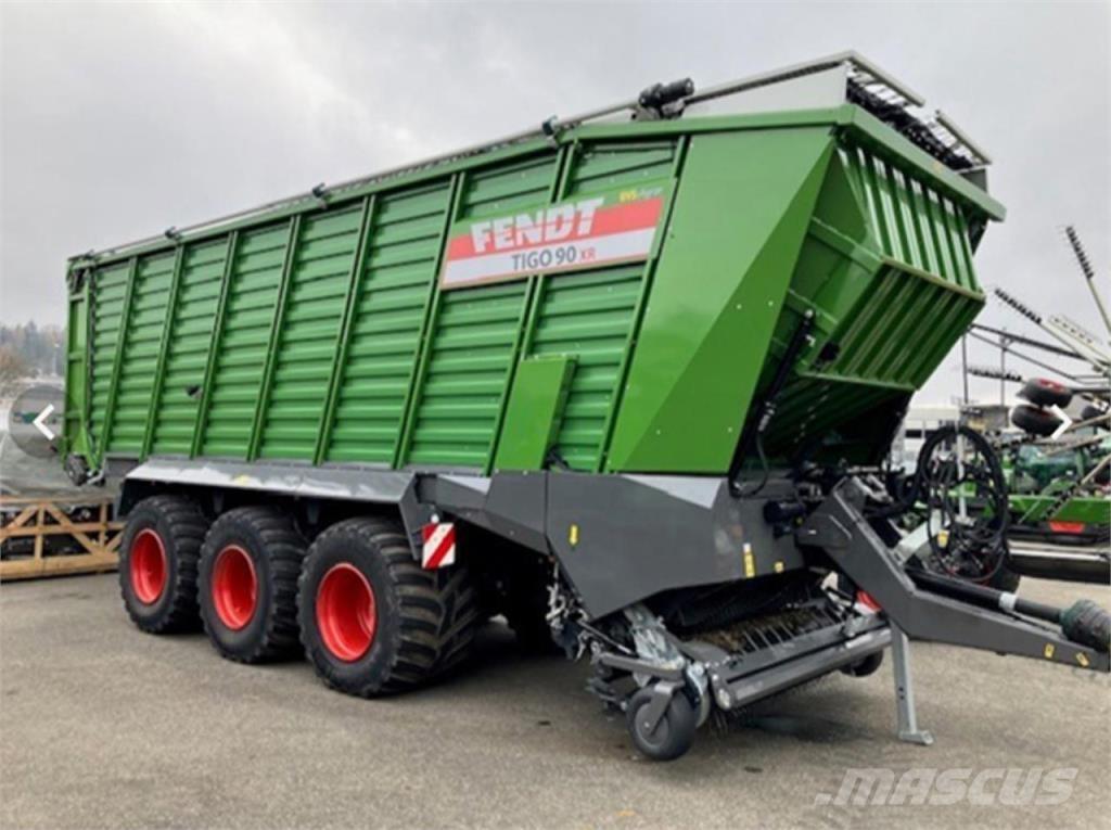 Fendt Tigo XR90 Самотаварещи ремаркета