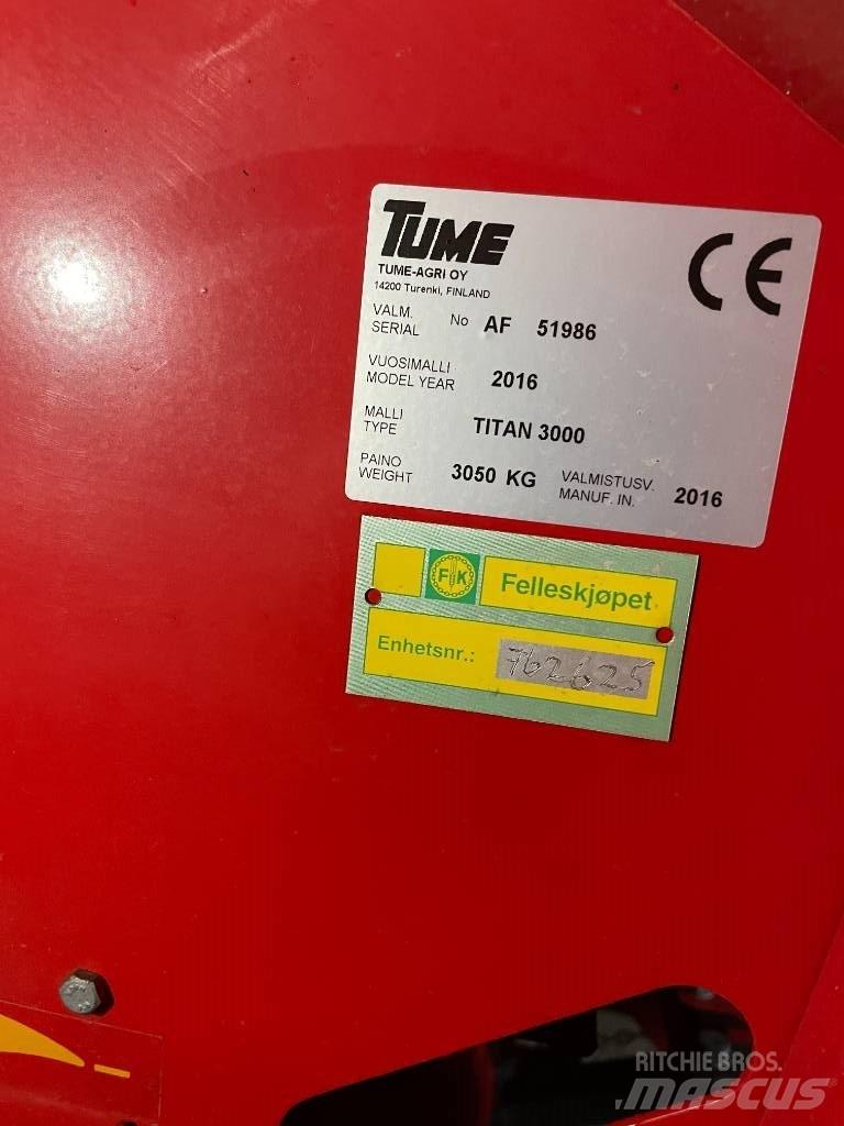 Tume Titan3000 Комбинирани редосеялки