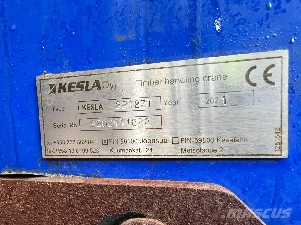 Kesla 2212 ZTF Каранове за дървен материал