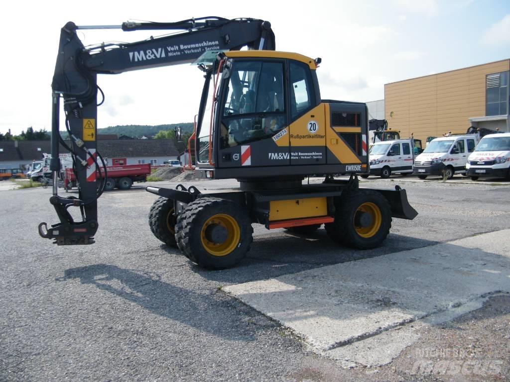 Volvo EWR 150 E Колесни екскаватори