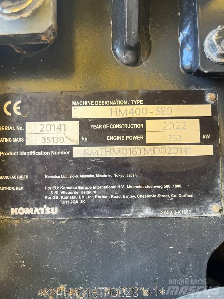 Komatsu HM400-5E0 Дъмпери/моторни превозни средства