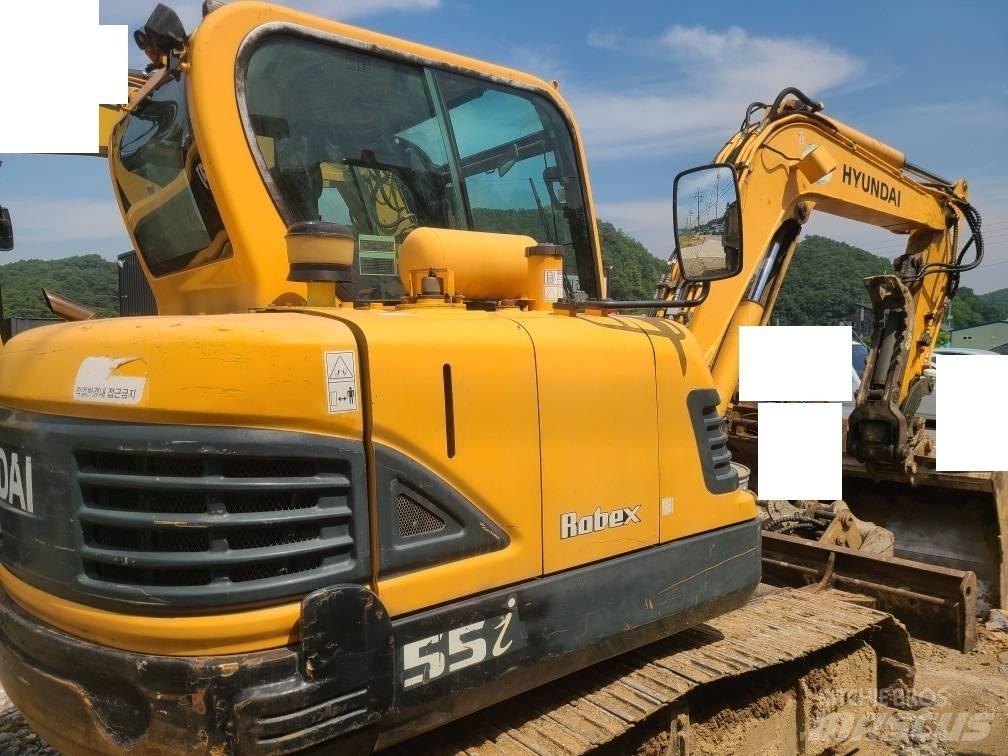 Hyundai Robex 55 Мини екскаватори < 7 т