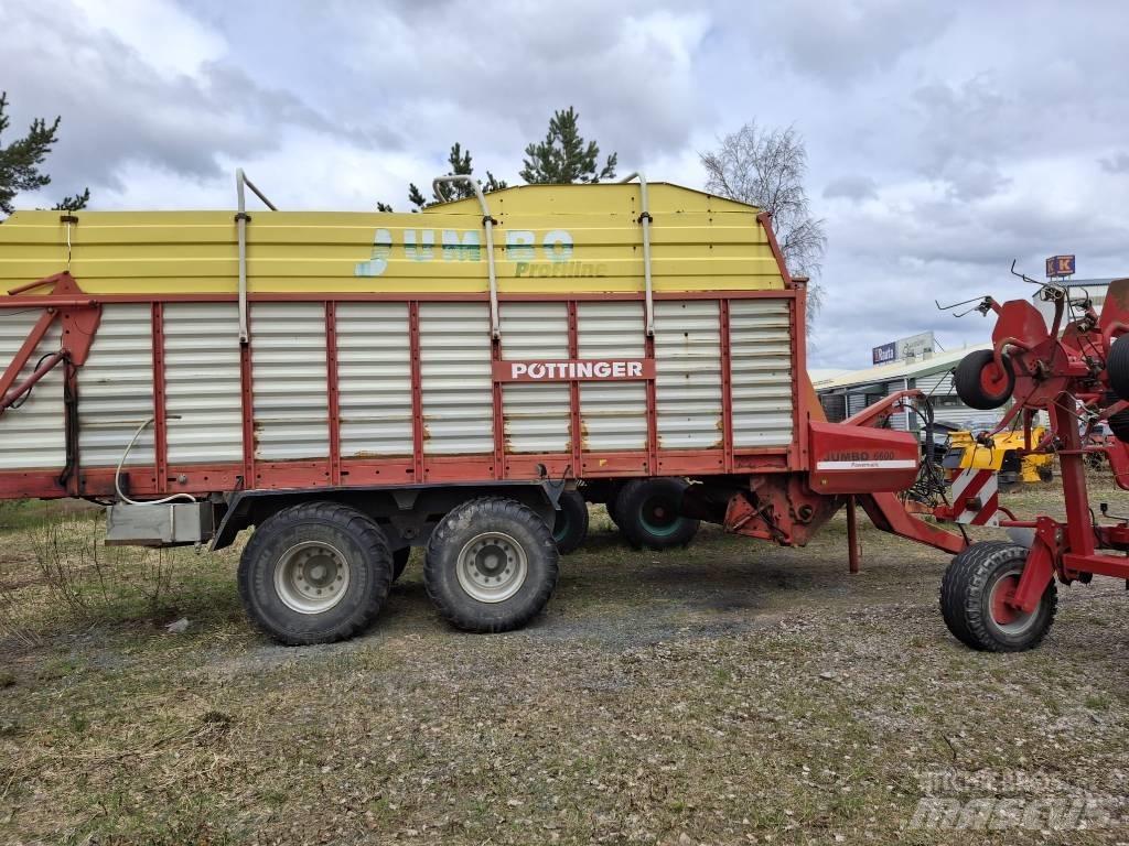 Pöttinger Jumbo 6600 Самотаварещи ремаркета