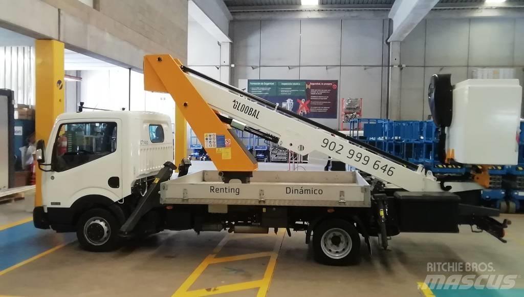 Nissan CABSTAR NT400 Моторизирани платформи с талига