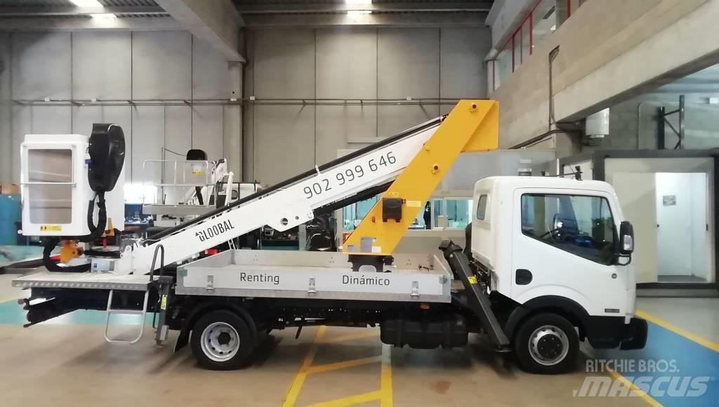 Nissan CABSTAR NT400 Моторизирани платформи с талига
