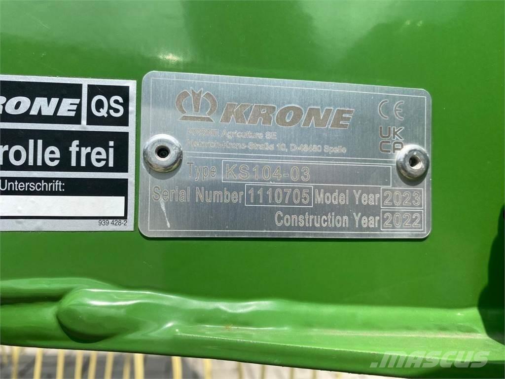 Krone Swadro S 420 Уиндроуърс/Косачки за сено и др.
