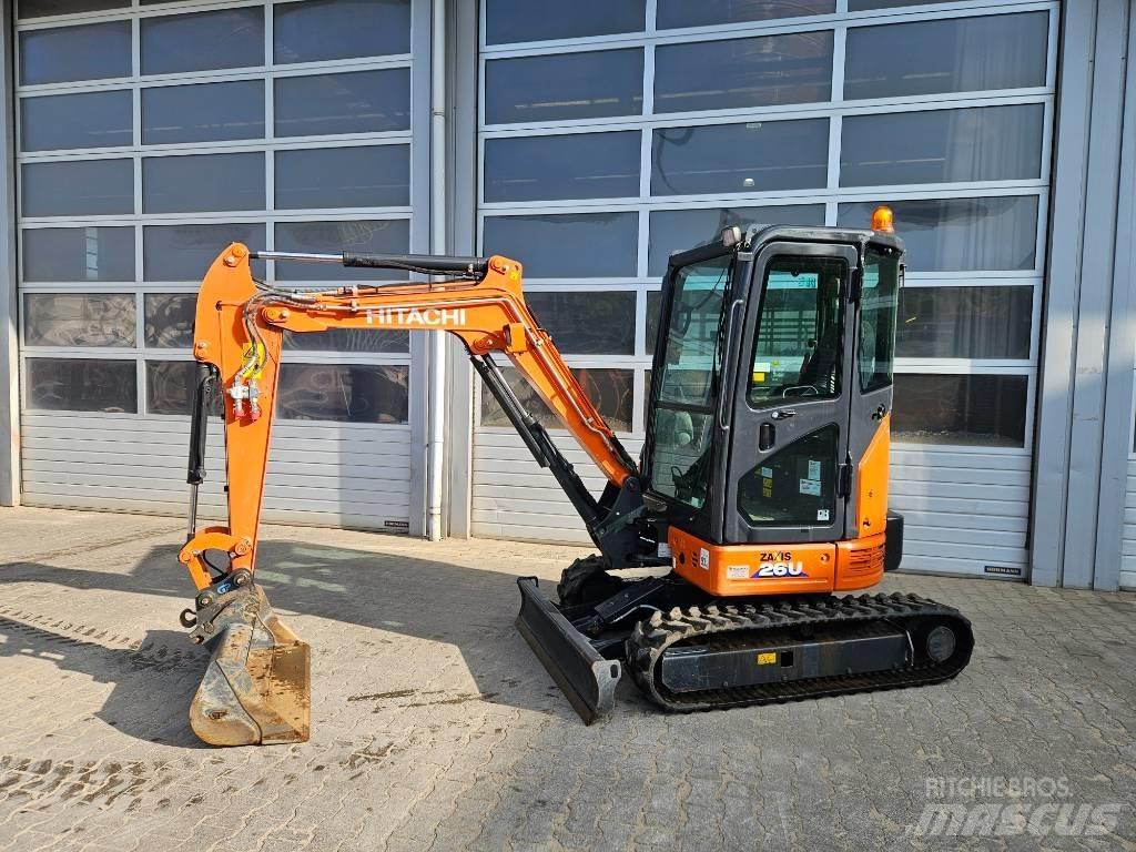 Hitachi ZX26U-6 Мини екскаватори < 7 т