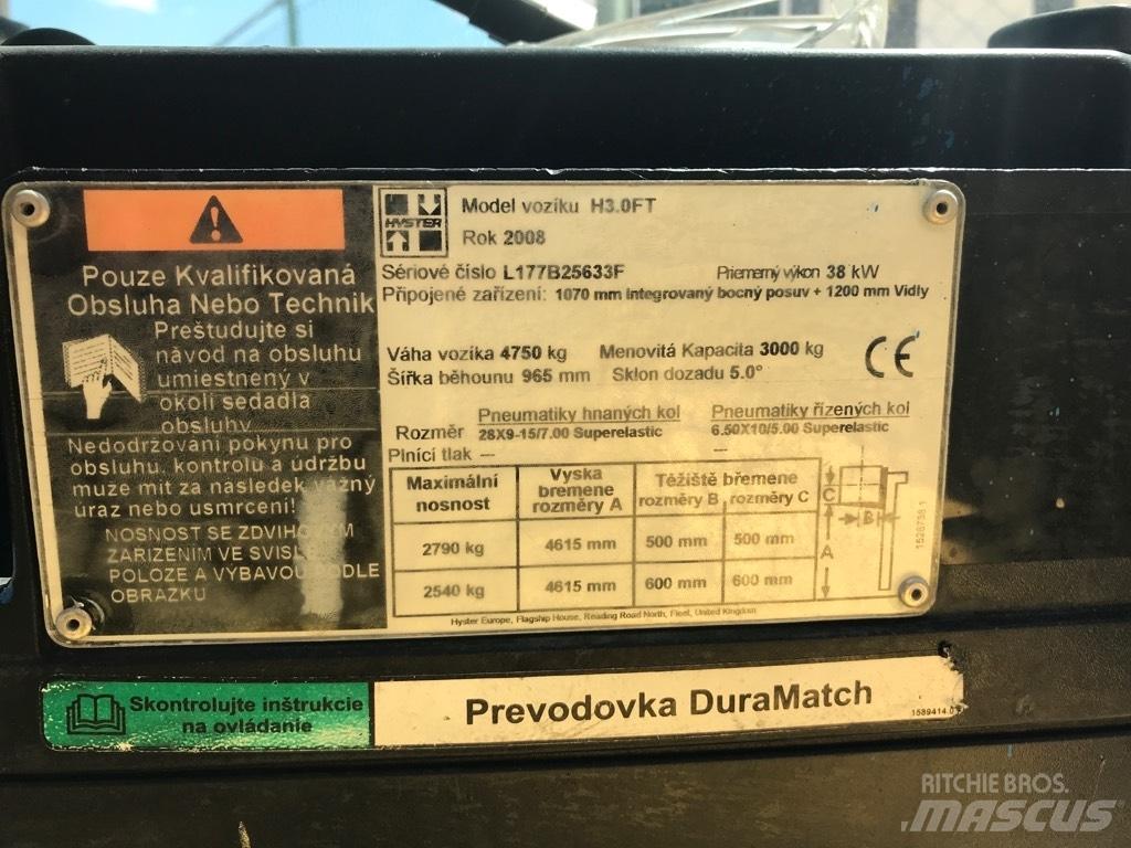 Hyster H 3.00 FT Камиони с АГУ