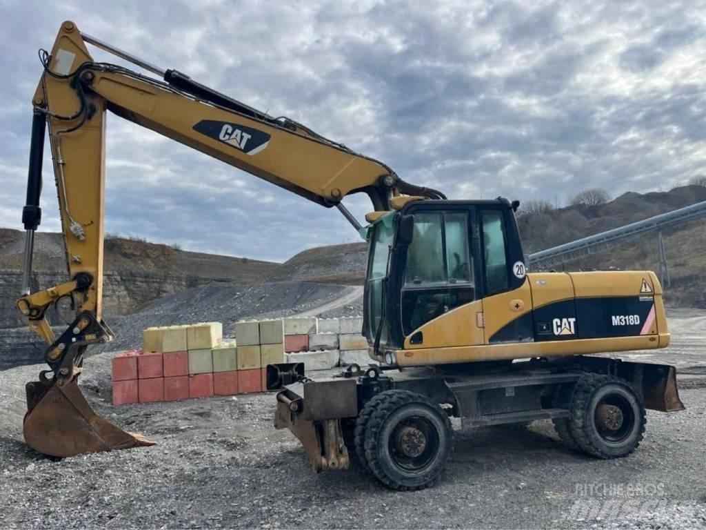 CAT M318D Колесни екскаватори