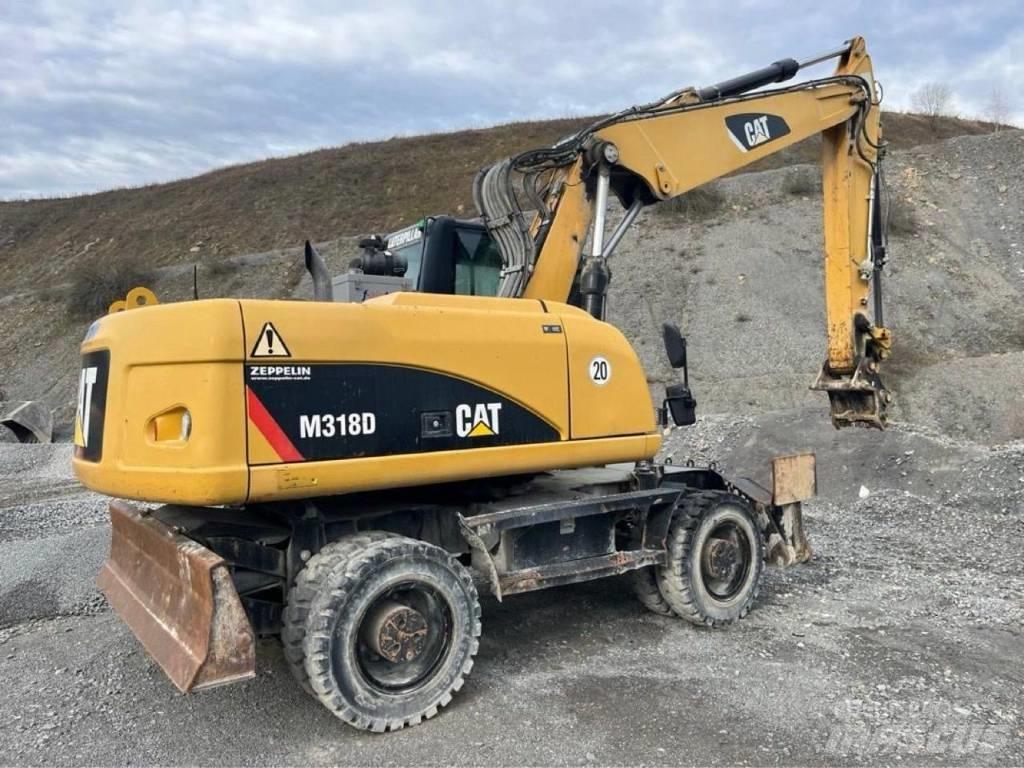 CAT M318D Колесни екскаватори