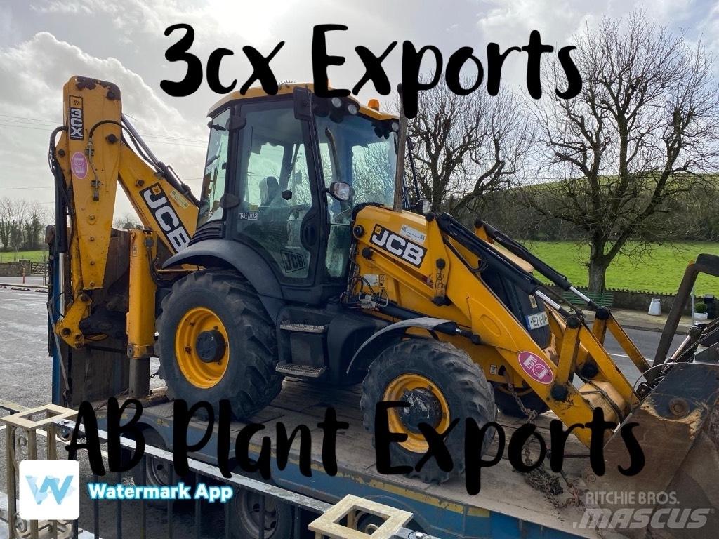 JCB 2013 Товарач със заден ексватор