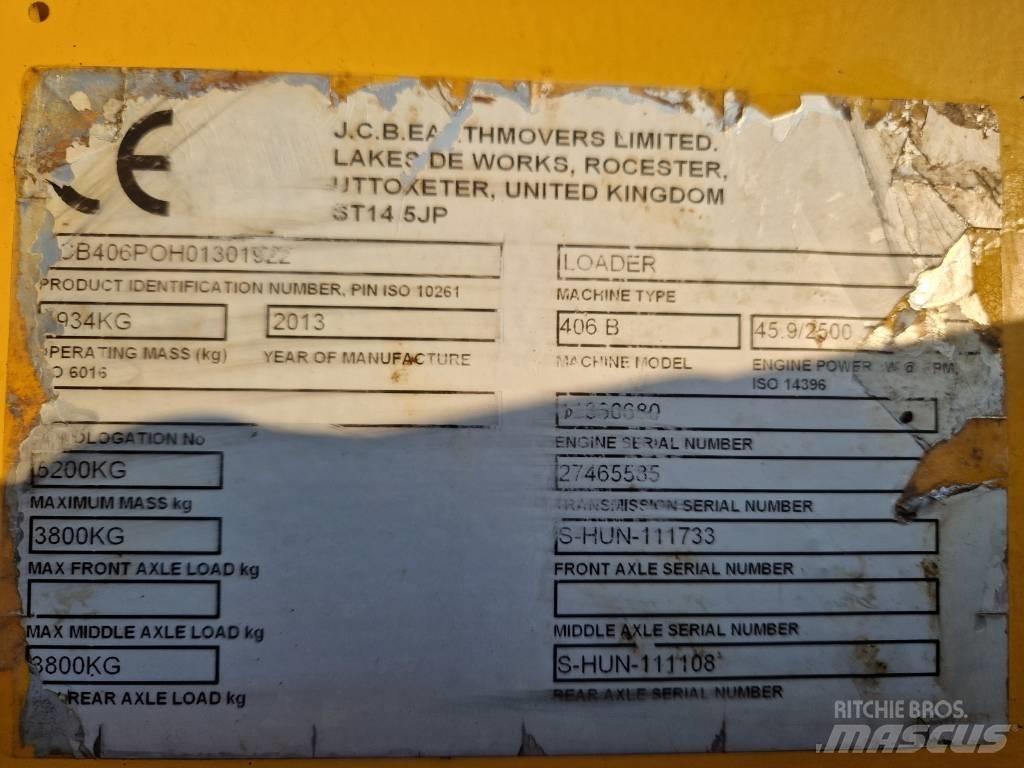 JCB 406 B Колесни товарачи