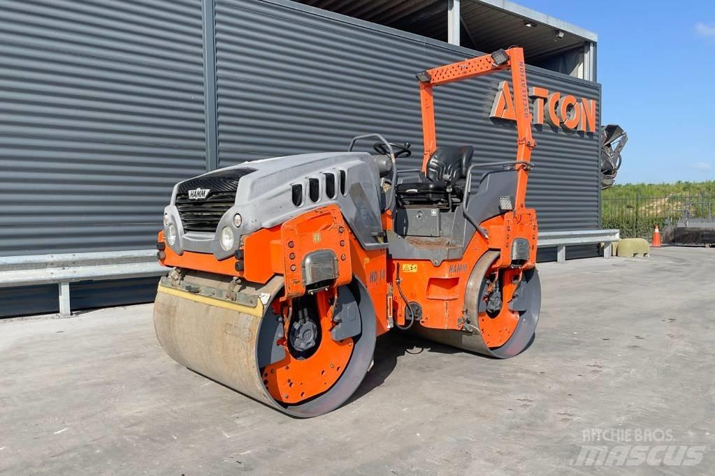 Hamm HD 14 VV Двойни барабанни ролки
