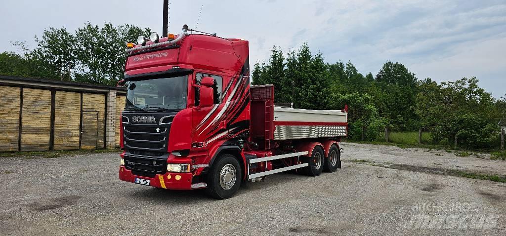 Scania R 730 Камиони с кран с кука