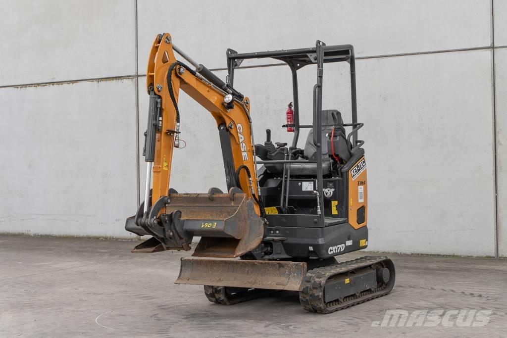 CASE CX 17 D Мини екскаватори < 7 т