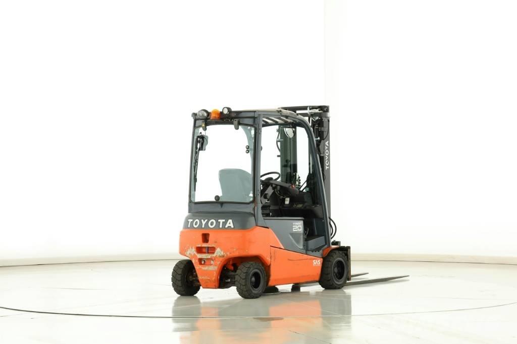 Toyota 8-FBM-20-T Електрически вилични кари-повдигачи