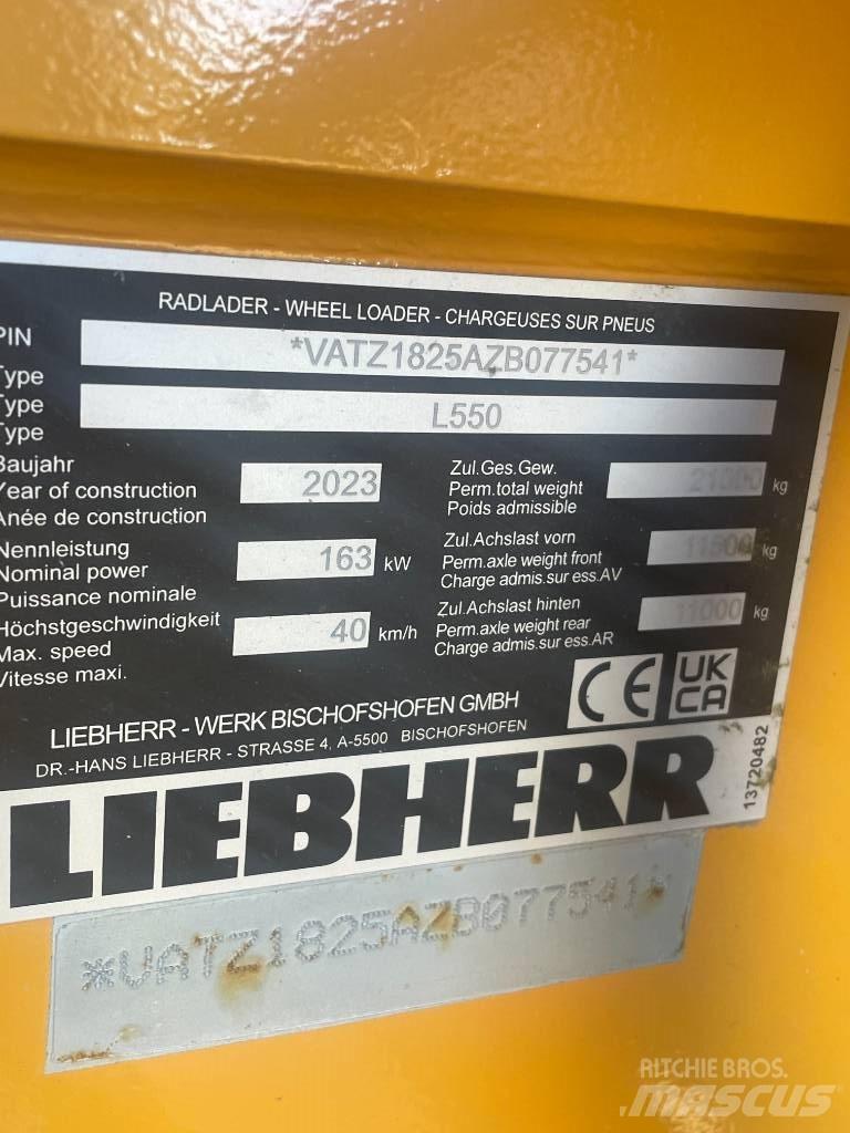 Liebherr L550XPower Колесни товарачи