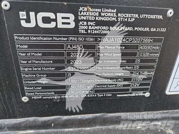 JCB AJ48D Съчленени стрелови подемници