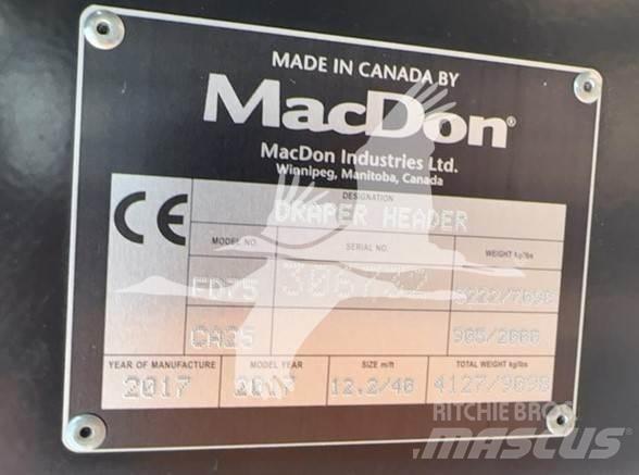 MAC DON FD75S Глави за комбайн