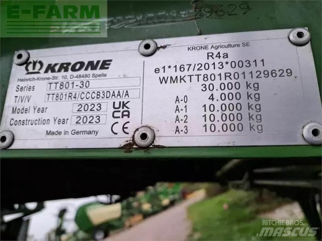 Krone gx 520 Ремаркета за зърно / силаж
