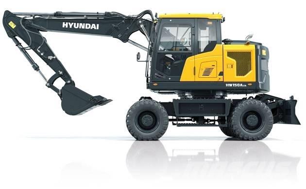 Hyundai HW 150 ACR Колесни екскаватори