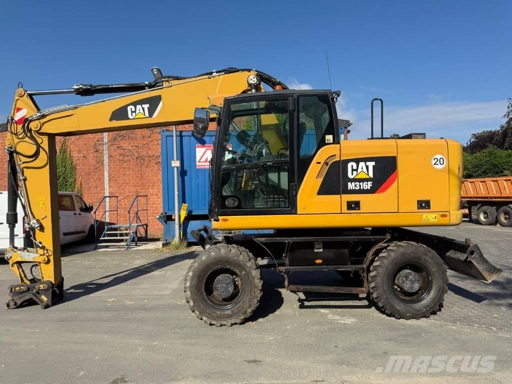 CAT M 316F Колесни екскаватори