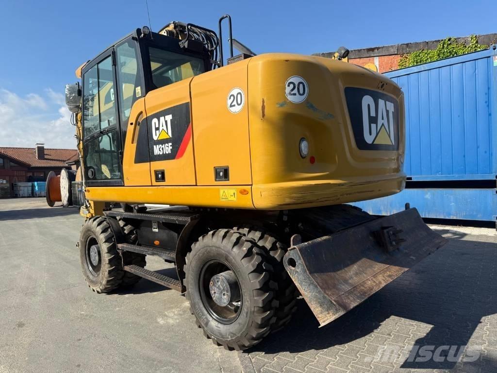 CAT M 316F Колесни екскаватори