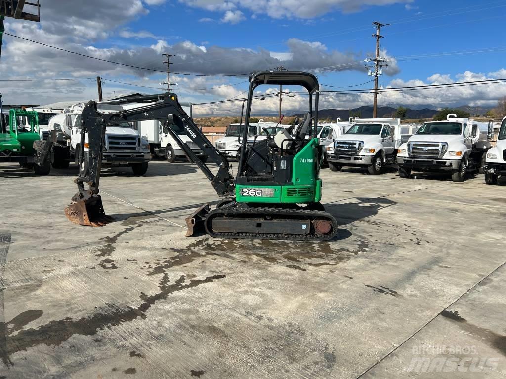John Deere 26G Мини екскаватори < 7 т